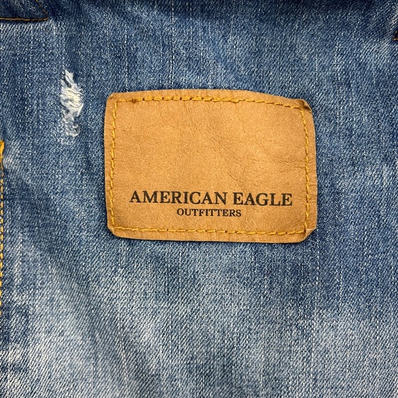 American Eagle Outfitters Blue Denim Tote Bag - Picture 6 of 11